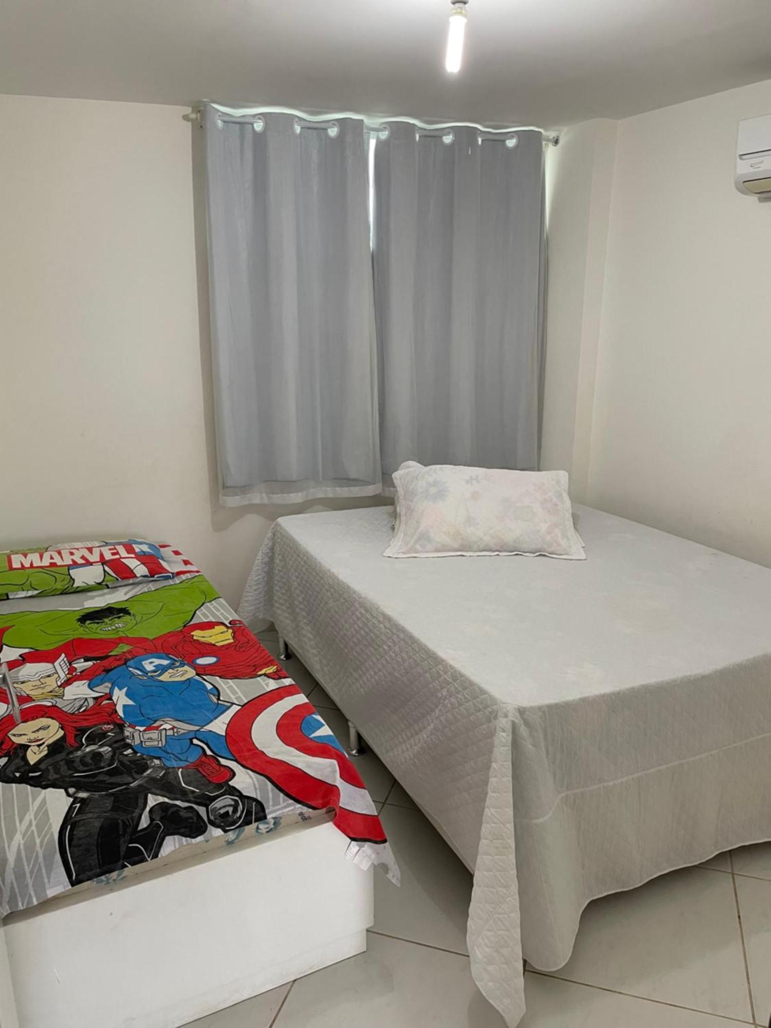 Mar E Sol Residencial 2 Quartos C Ar Condicionado,500 Metros Da Praia De Jacuma Apartment Conde  Luaran gambar