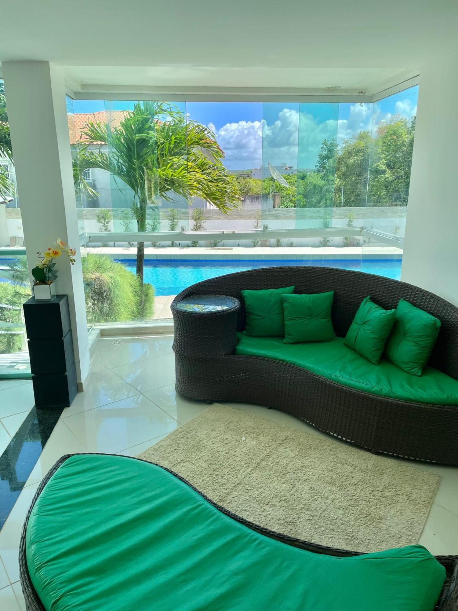 Mar E Sol Residencial 2 Quartos C Ar Condicionado,500 Metros Da Praia De Jacuma Apartment Conde  Luaran gambar